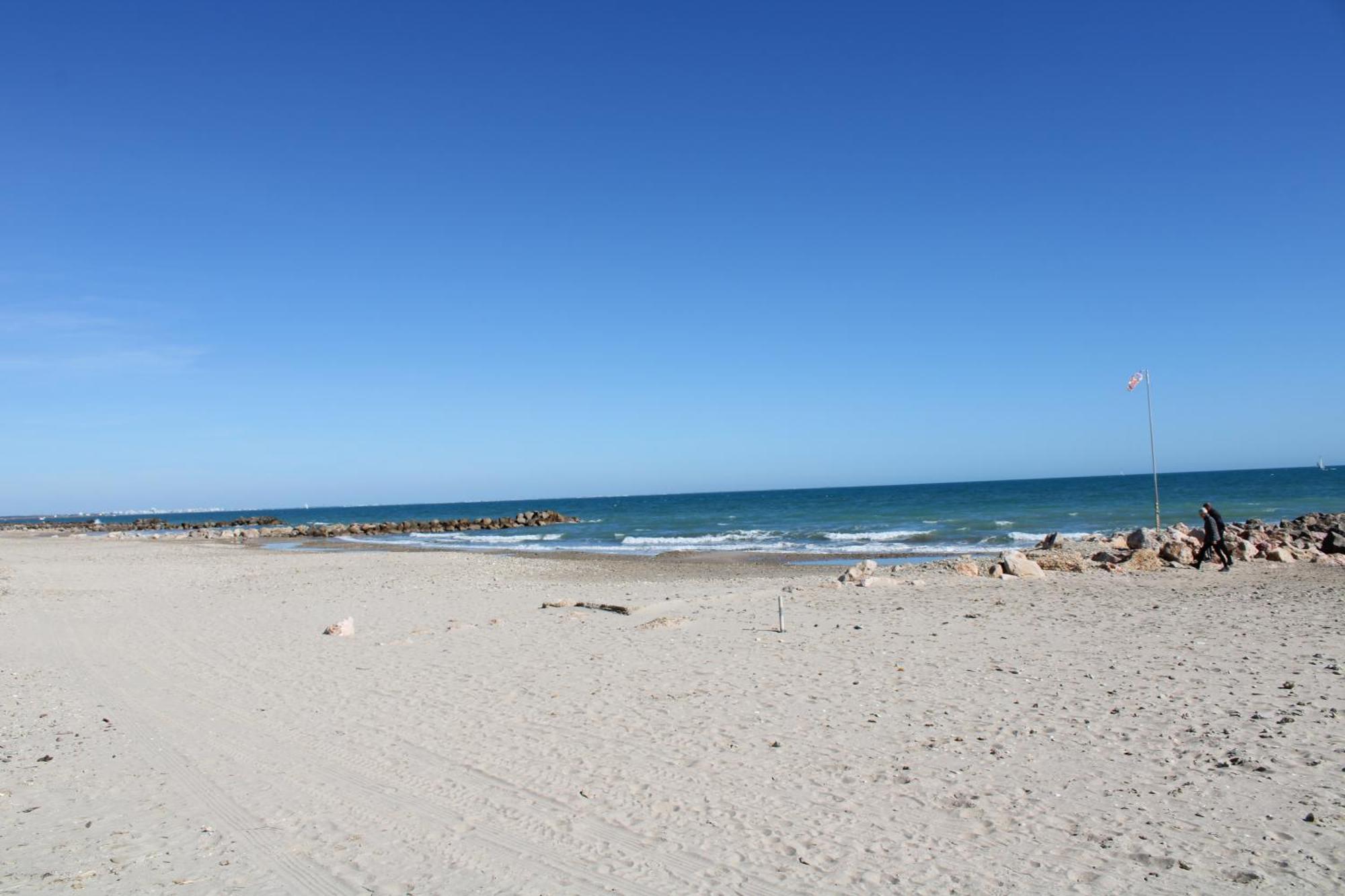 Estudio 1Ere Ligne Vue Mer ,Place De Parking Privee Acces A La Plage De La Residence 3Eme Etage ปาลาวาส-เลส์-โฟลต์ ภายนอก รูปภาพ